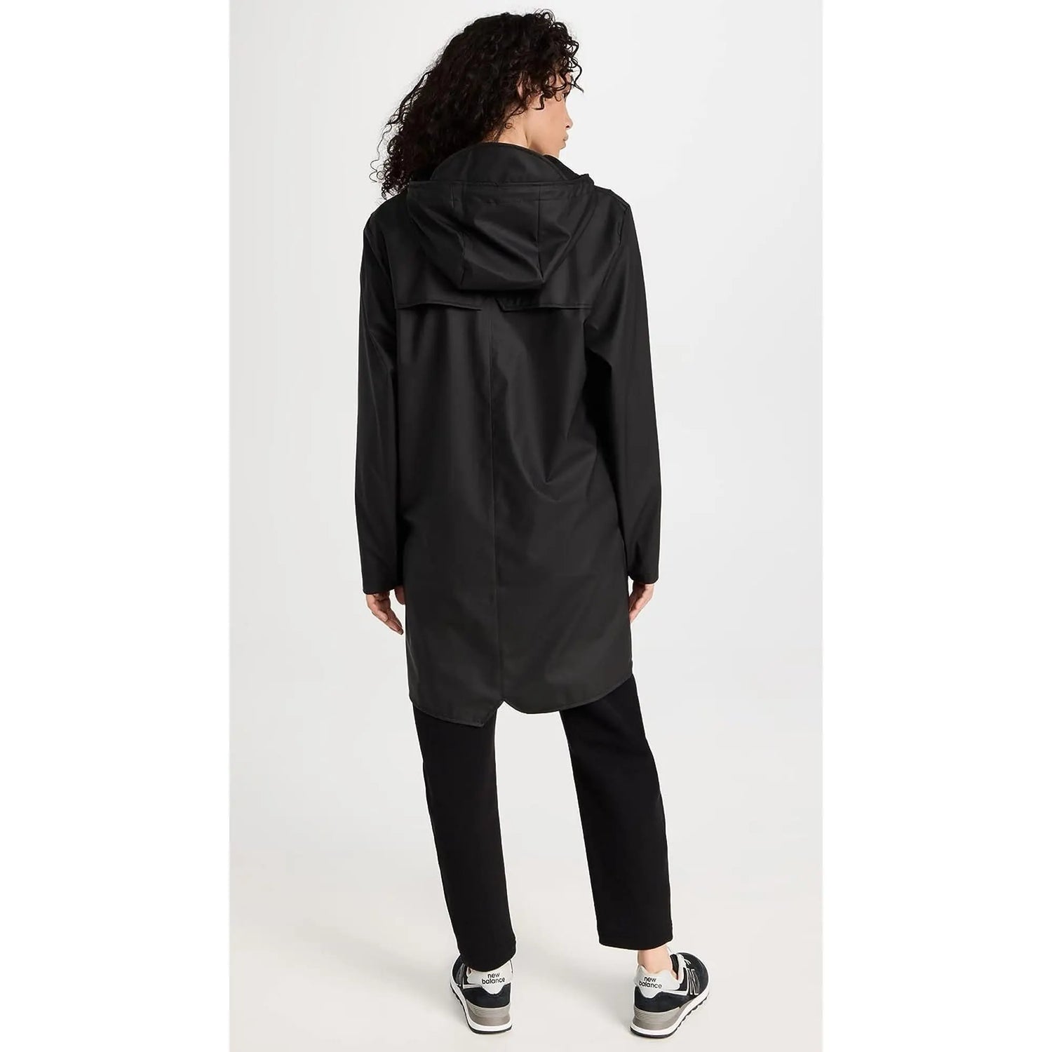Impermeabile RAINS Unisex long jacket Nero