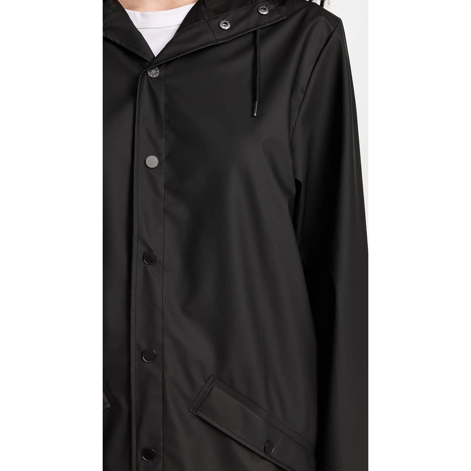 Impermeabile RAINS Unisex long jacket Nero