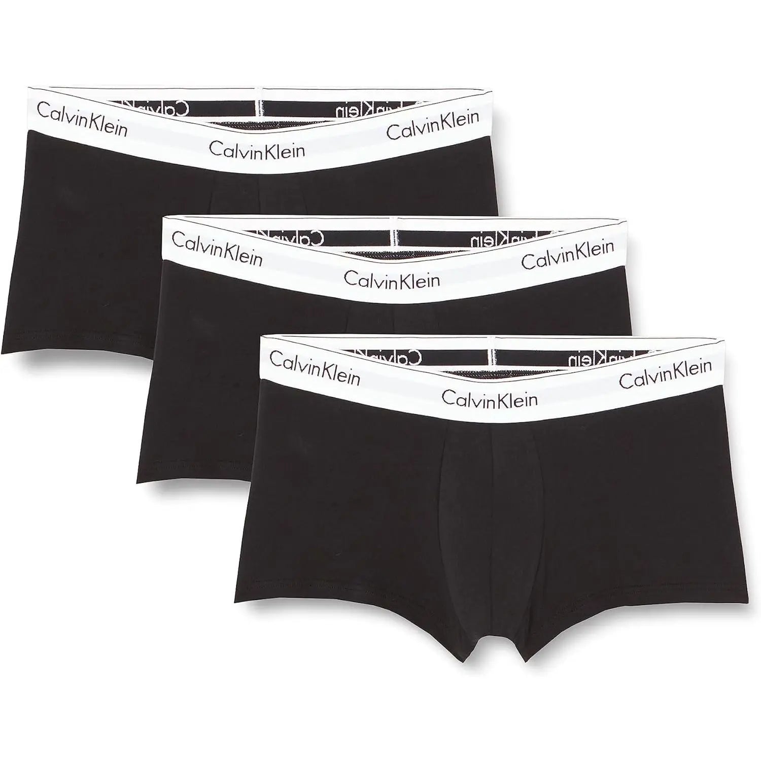 Intimo CALVIN KLEIN Uomo LOW RISE TRUNK 3PK Nero