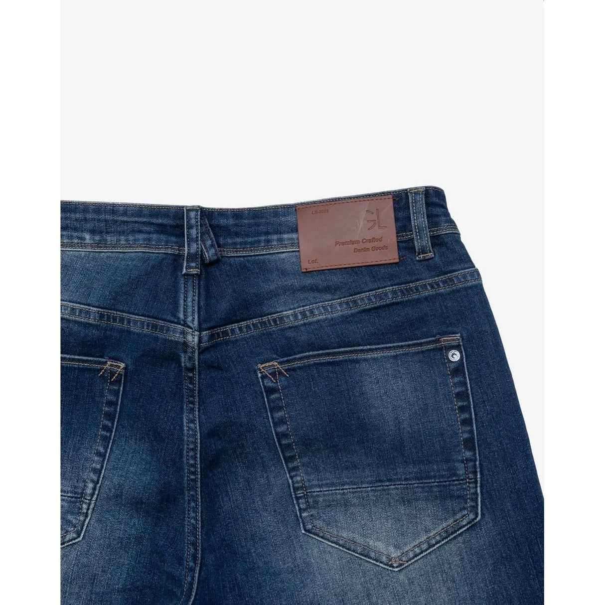 Jeans GIANNI LUPO Uomo BRUCE REGULAR SLIM FIT Denim