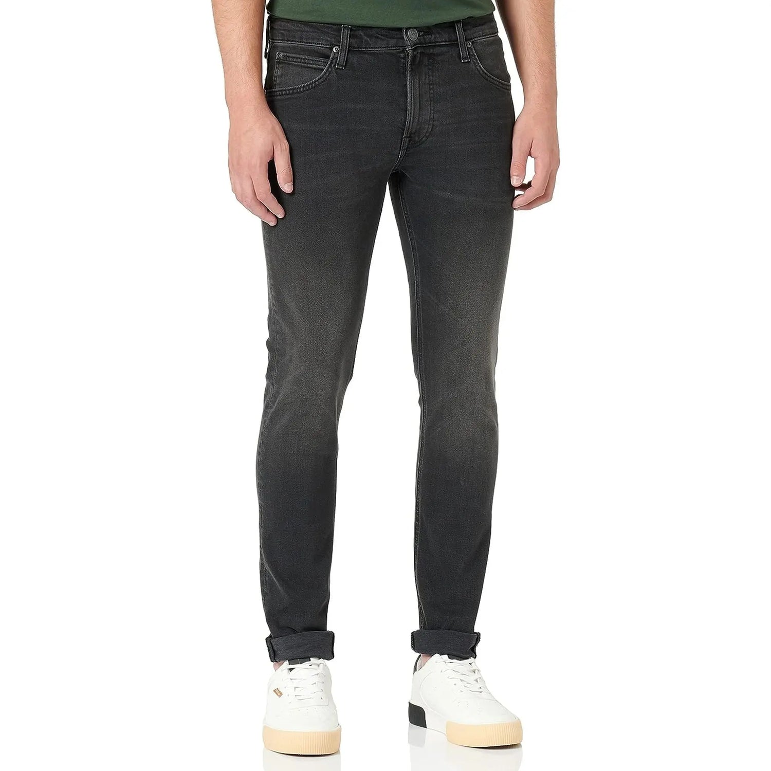 Jeans LEE Uomo luke asphalt roker Nero