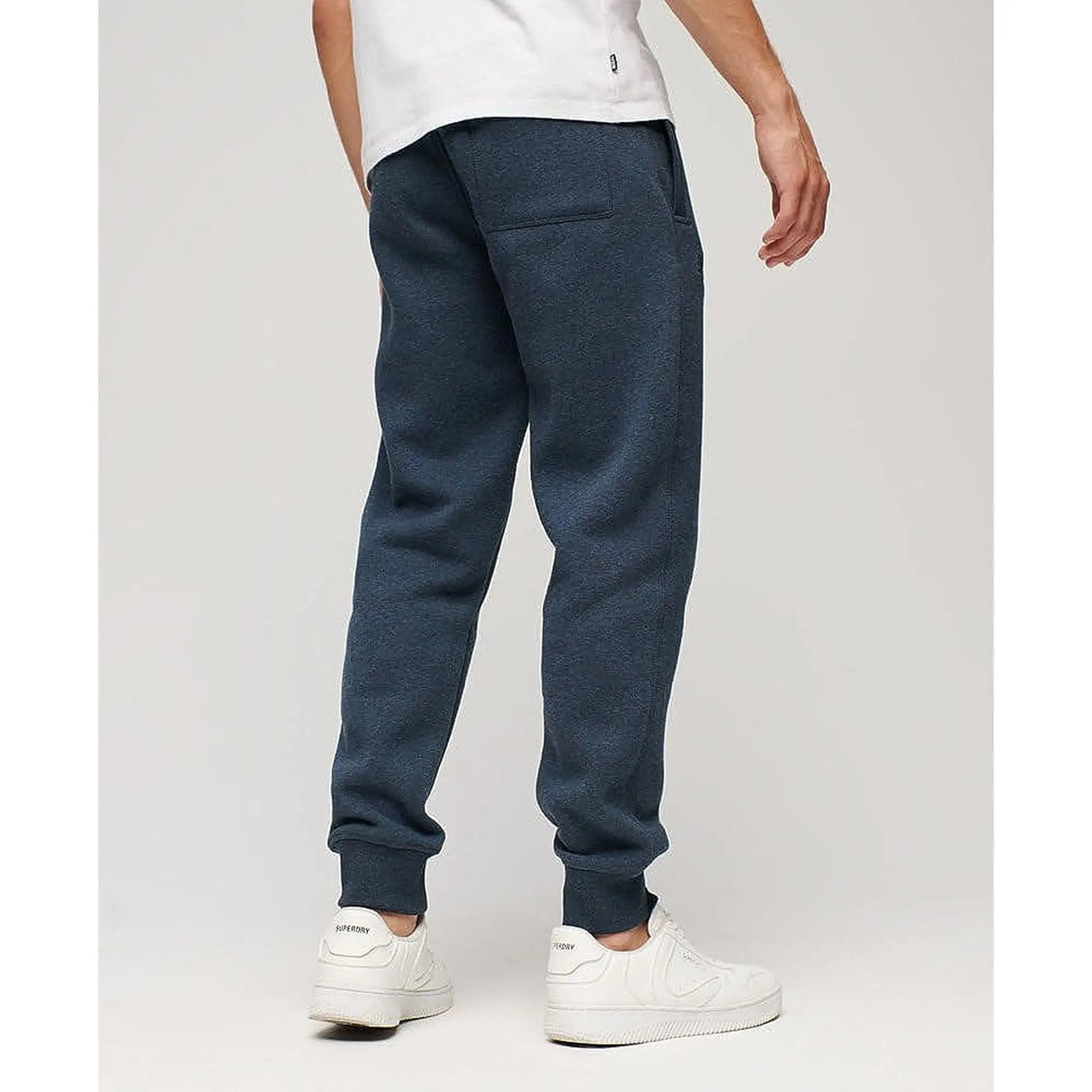 Pantalone Felpa SUPERDRY Uomo ESSENTIAL LOGO Navy