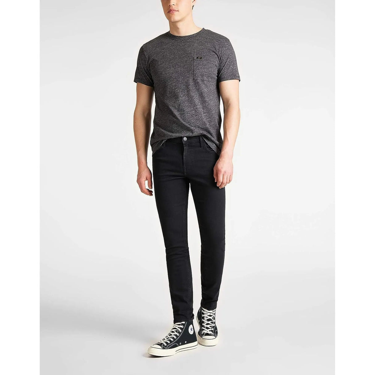 Pantalone LEE Uomo malone rinse Nero