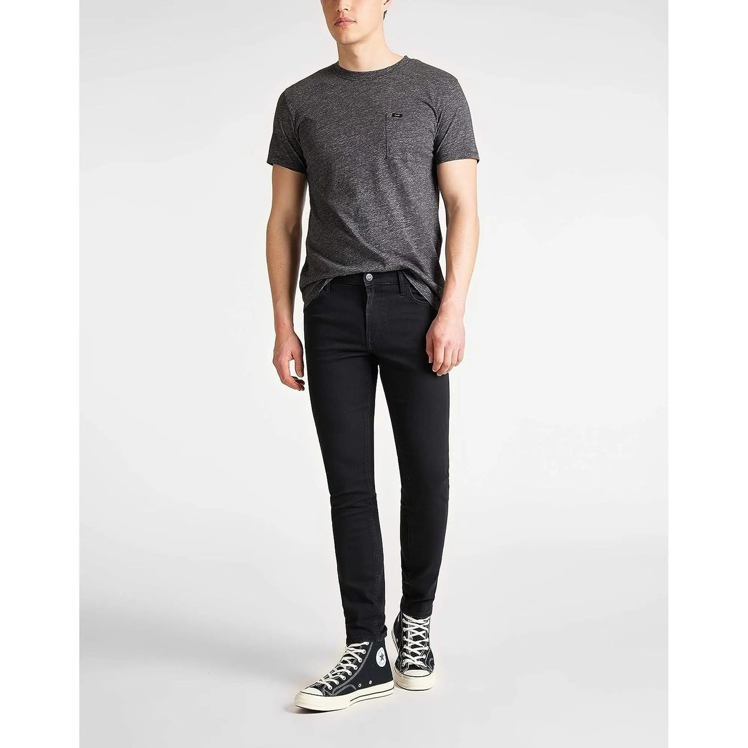 Pantalone LEE Uomo malone rinse Nero