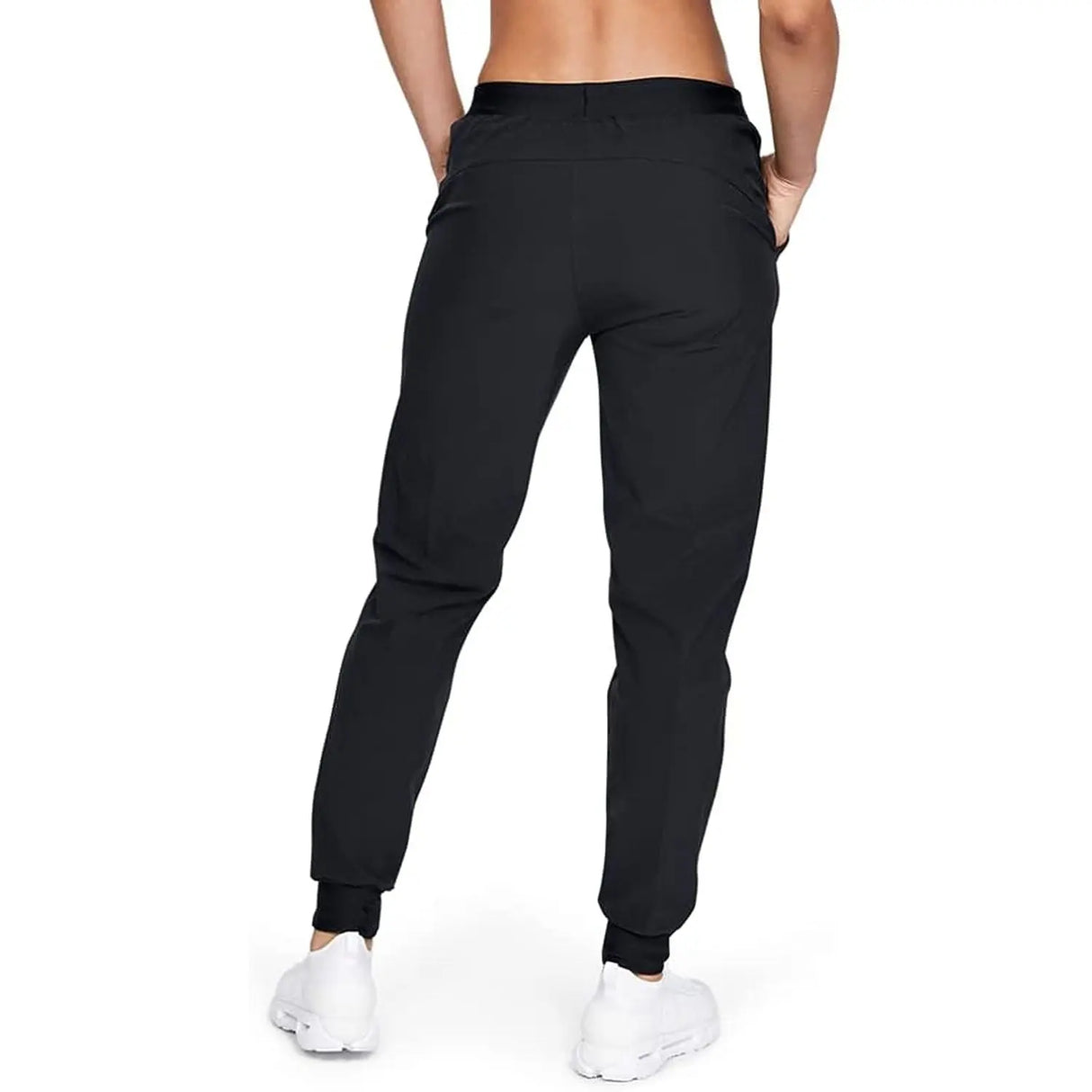 Pantalone Sportivo UNDER ARMOUR Donna SPORT WOVEN Nero