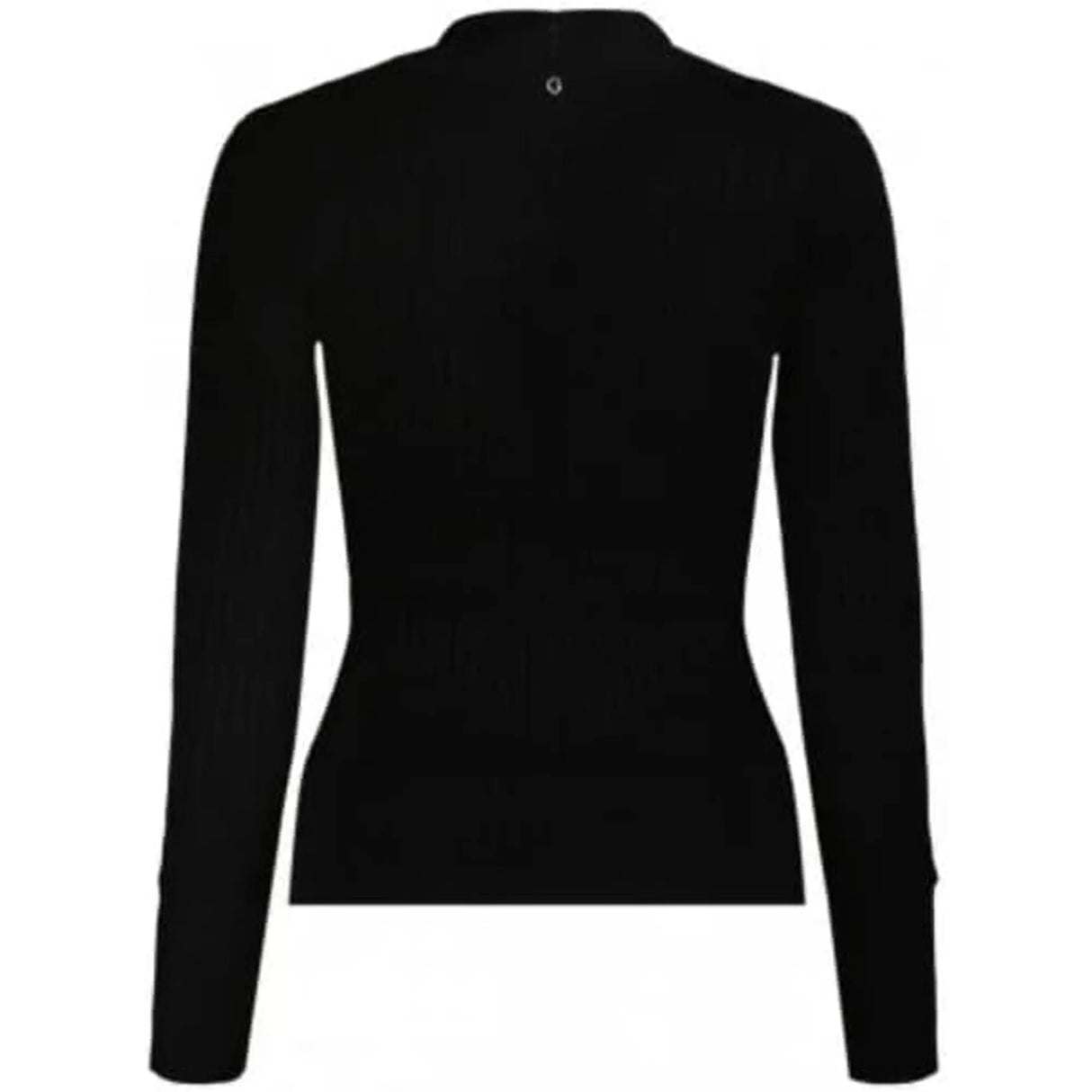 Felpa GUESS Donna LS VN ALINE Nero