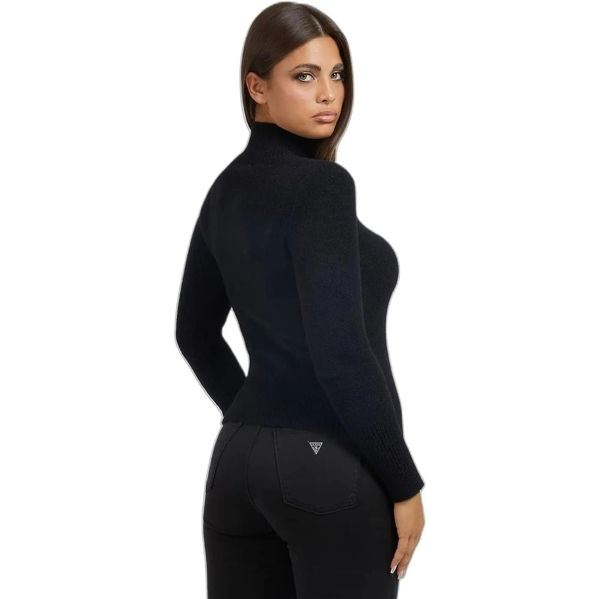 Felpa GUESS Donna MARION TN Nero