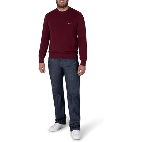 Pullover LACOSTE Uomo Bordeaux