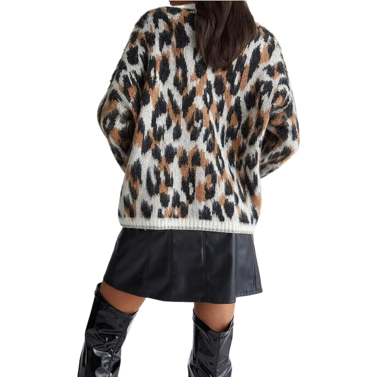 Pullover LIU JO Donna APERTA ML Maculato