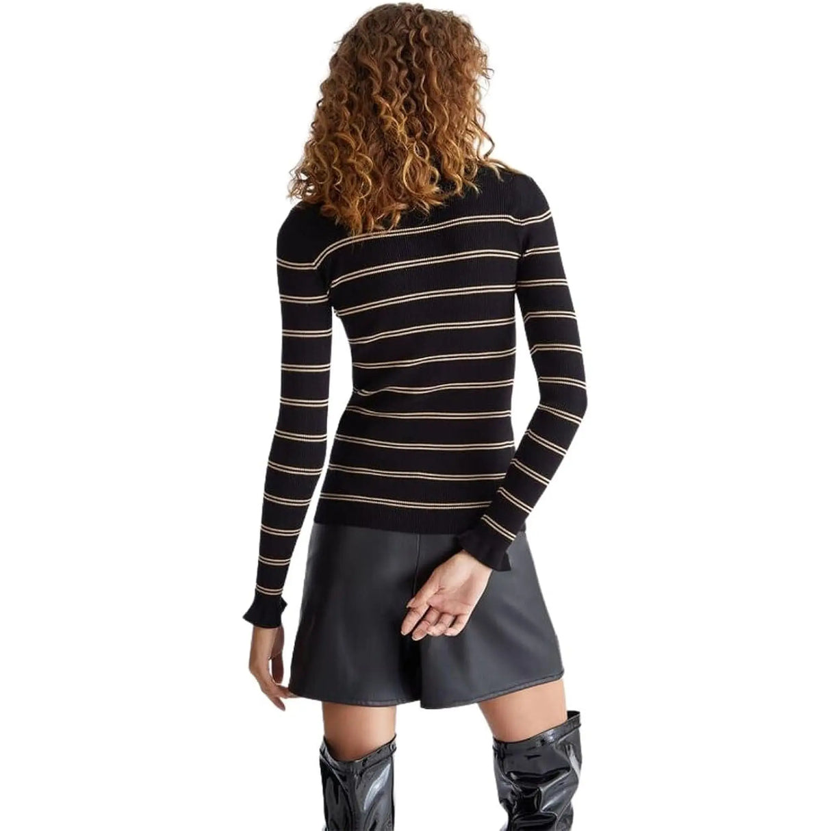 Pullover LIU JO Donna ECS MAGLIA CHIUSA M/L DOLCEVIT Nero