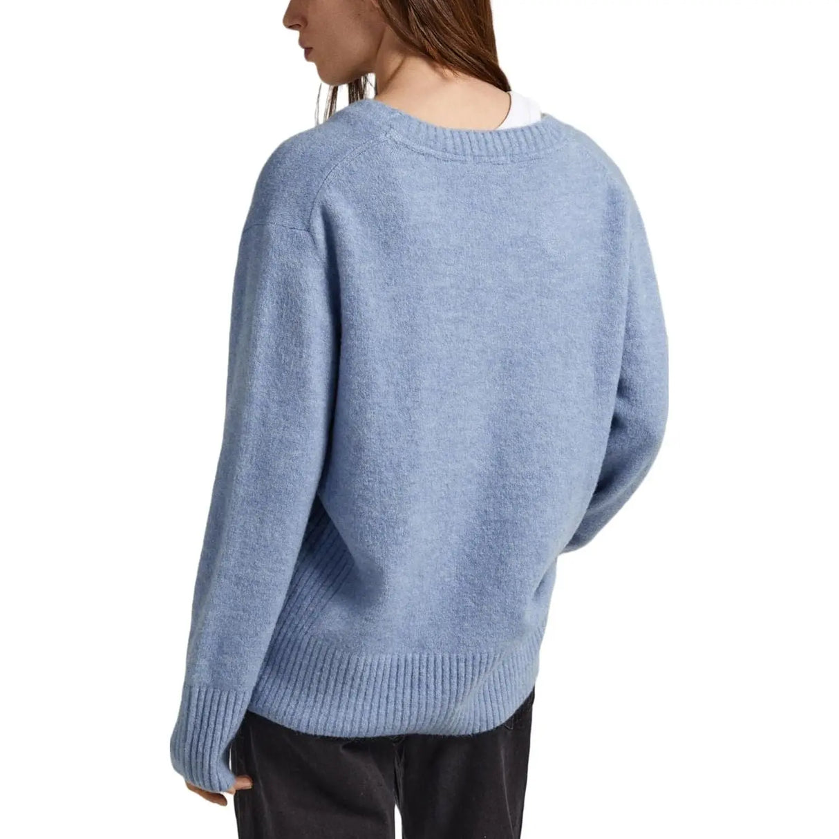 Pullover PEPE JEANS Donna DENISSE V NECK Blu
