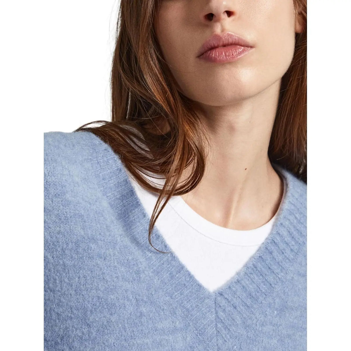 Pullover PEPE JEANS Donna DENISSE V NECK Blu