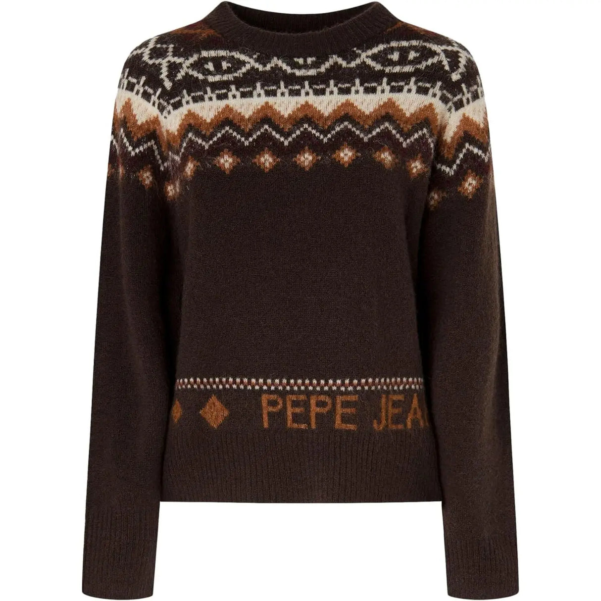 Pullover PEPE JEANS Donna ELDA Marrone