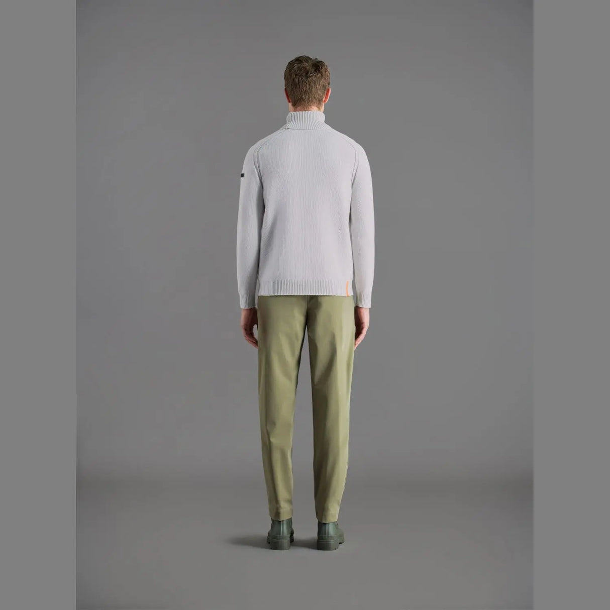 Pullover RRD Uomo COTTON PLAIN TURTLENECK Bianco