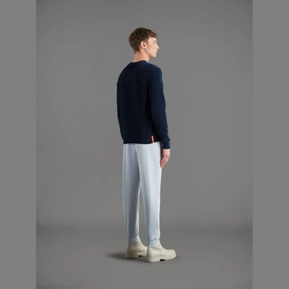 Pullover RRD Uomo VELVET ROUND Blu