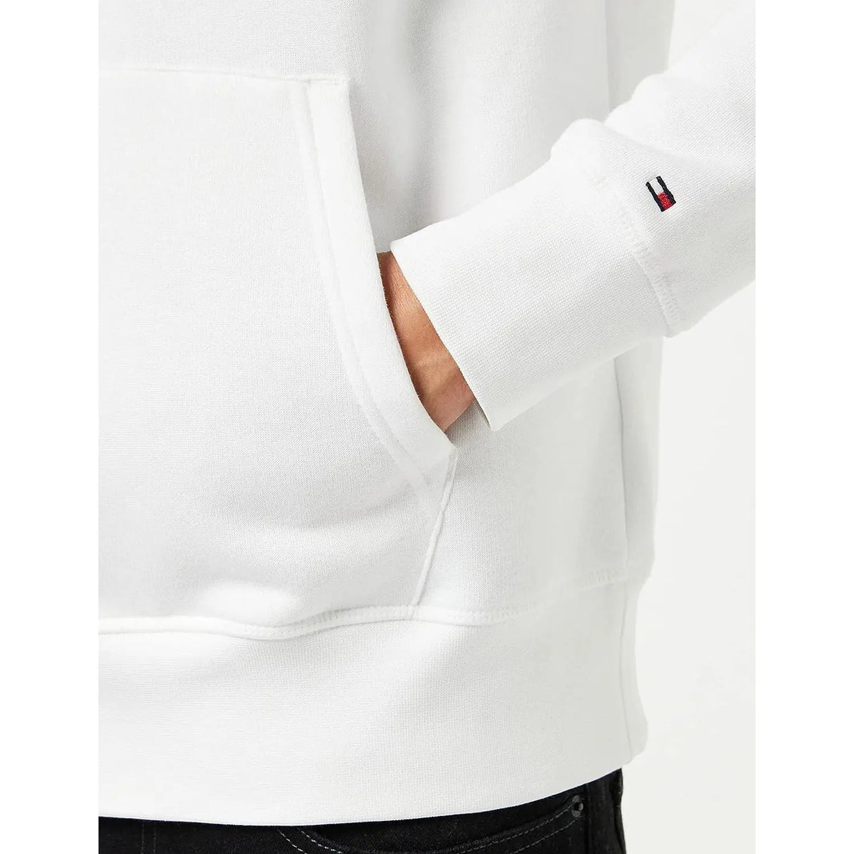 Pullover TOMMY HILFIGER Uomo LOGO Bianco