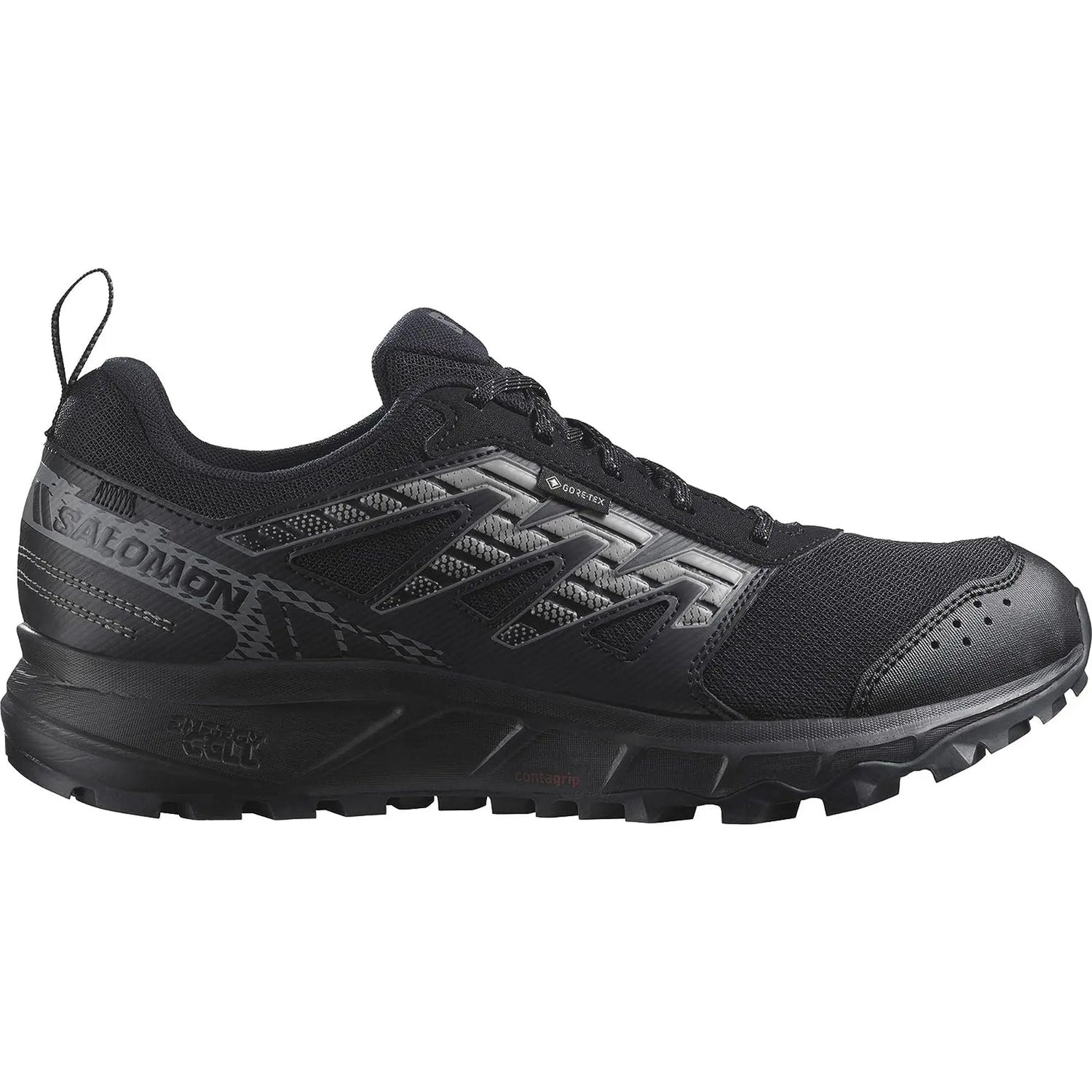 Scarpe Running SALOMON Uomo wander gtx Nero
