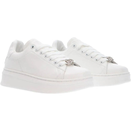 Sneakers GAELLE Donna ADDICT ECO PASSALACCIO Bianco GAELLE  Angolo dello Sport