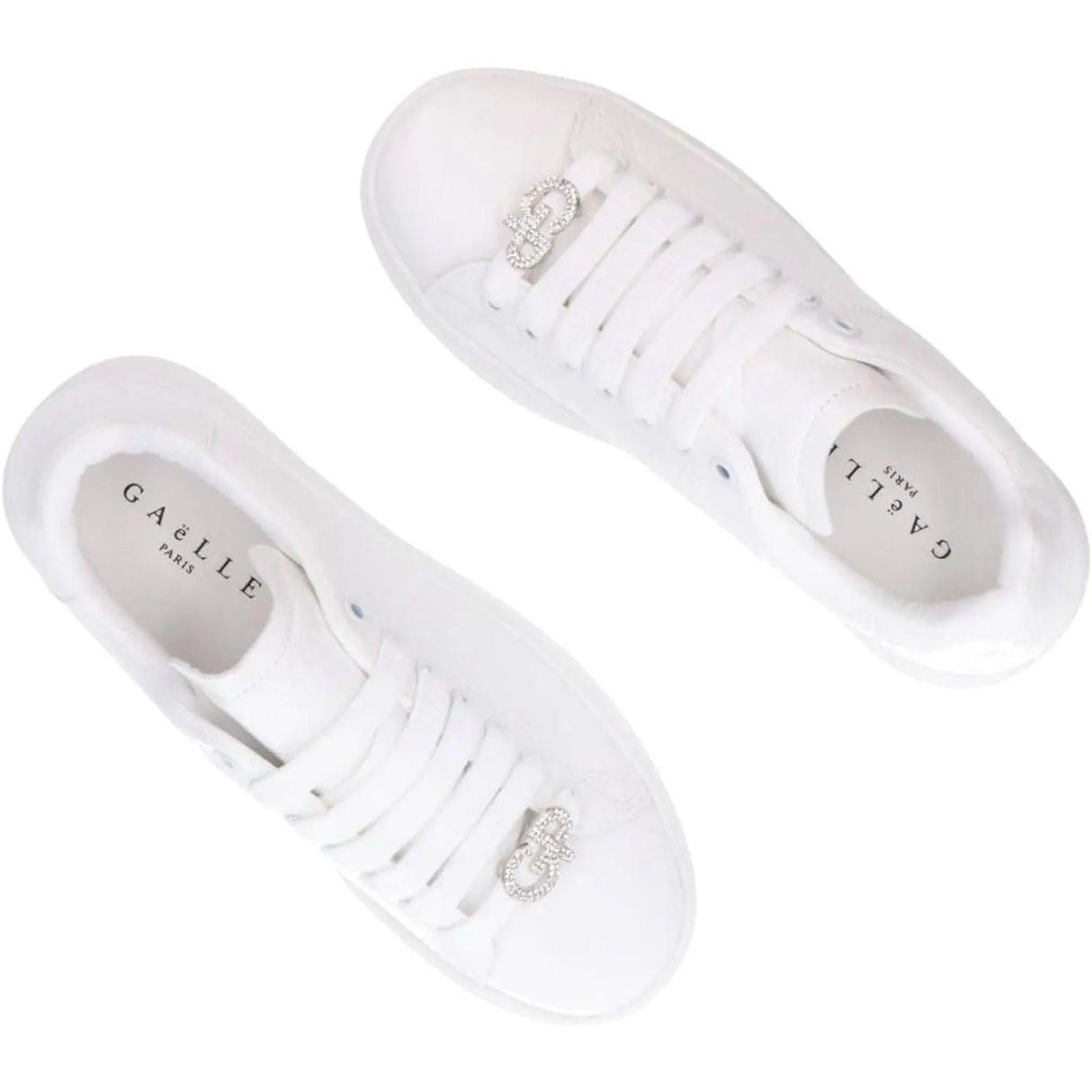 Sneakers GAELLE Donna ADDICT ECO PASSALACCIO Bianco GAELLE Angolo dello Sport