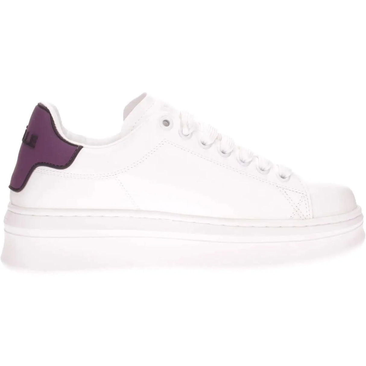 Sneakers GAELLE Donna ADDICT ECO TALLONE GOMMA Bianco GAELLE Angolo dello Sport