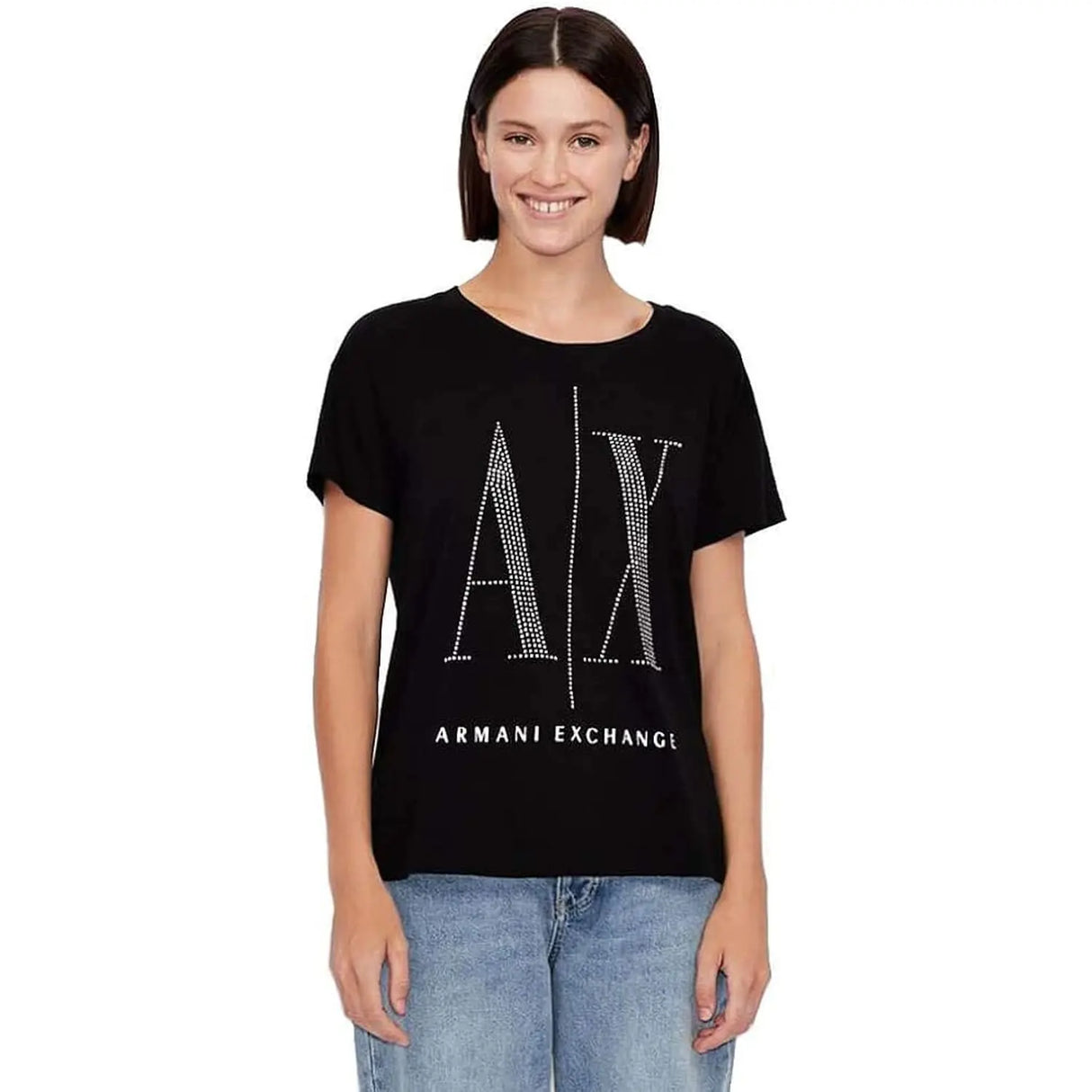 T-shirt ARMANI EXCHANGE Donna Nero