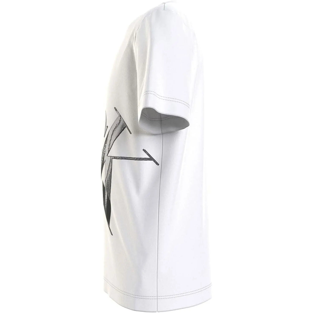 T-shirt CALVIN KLEIN Bambino HYPER REAL MONOGRAM Bianco