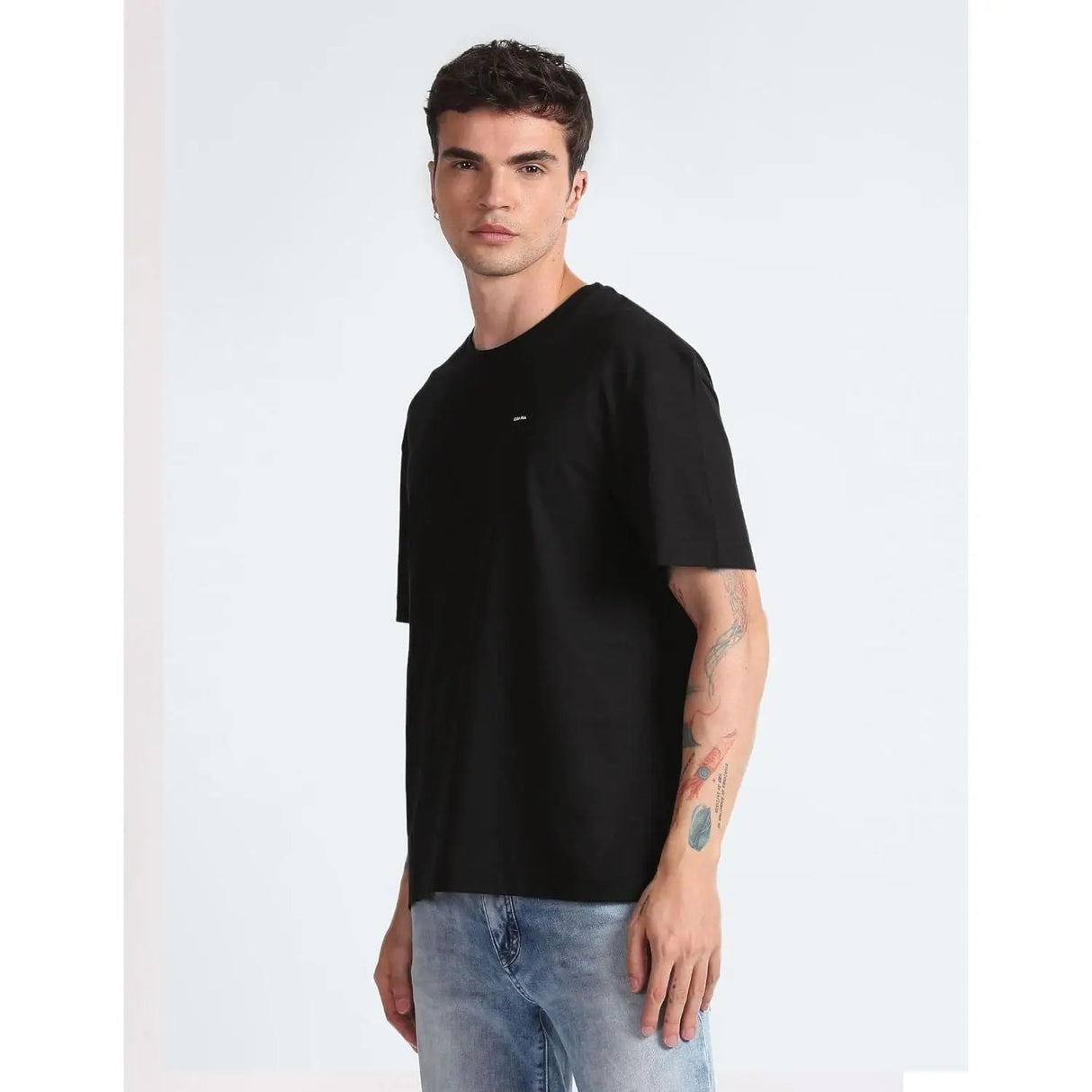 T-shirt CALVIN KLEIN Uomo Nero CALVIN KLEIN Angolo dello Sport