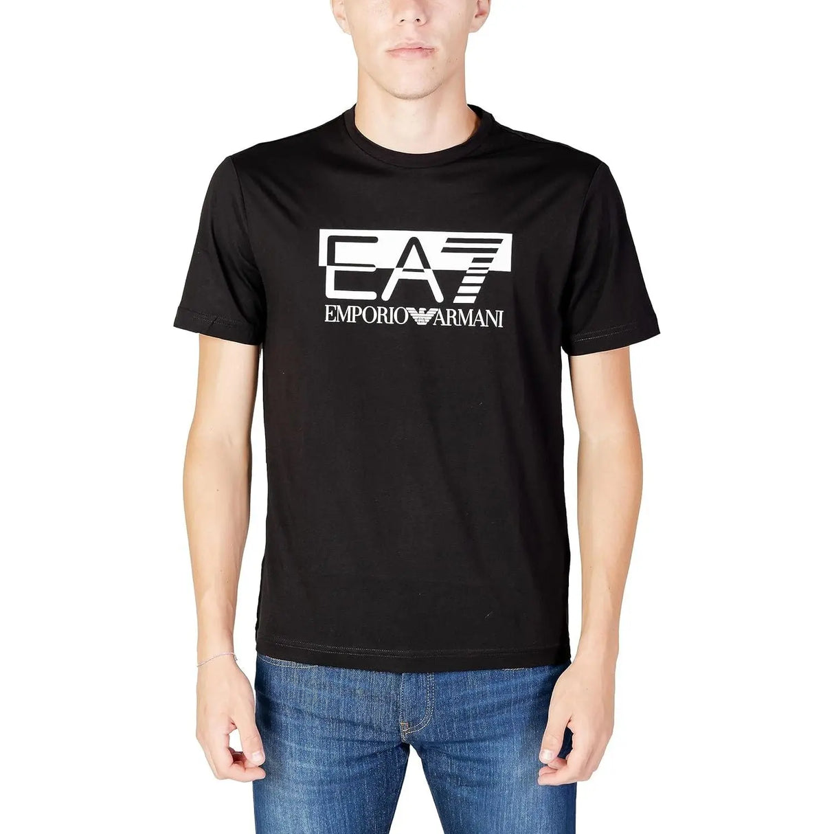 T-shirt EA7 Uomo Nero