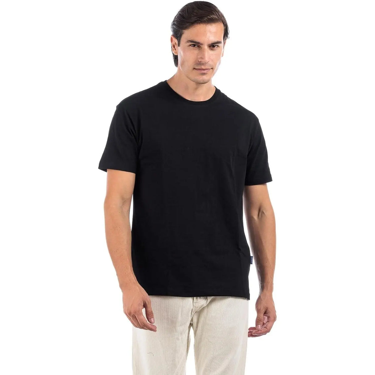 T-shirt GIANNI LUPO Uomo GIROCOLLO Nero
