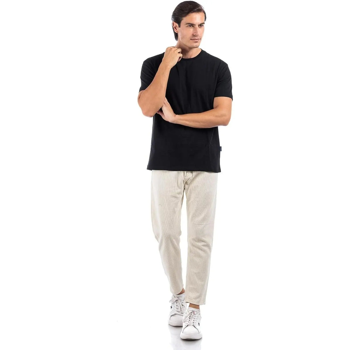 T-shirt GIANNI LUPO Uomo GIROCOLLO Nero