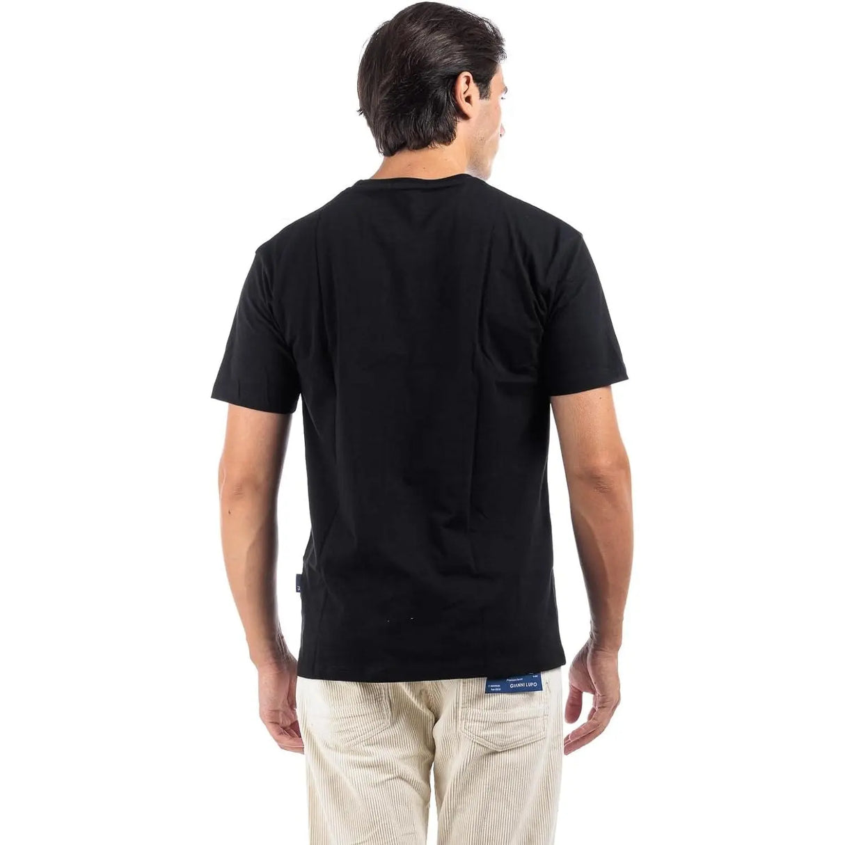 T-shirt GIANNI LUPO Uomo GIROCOLLO Nero