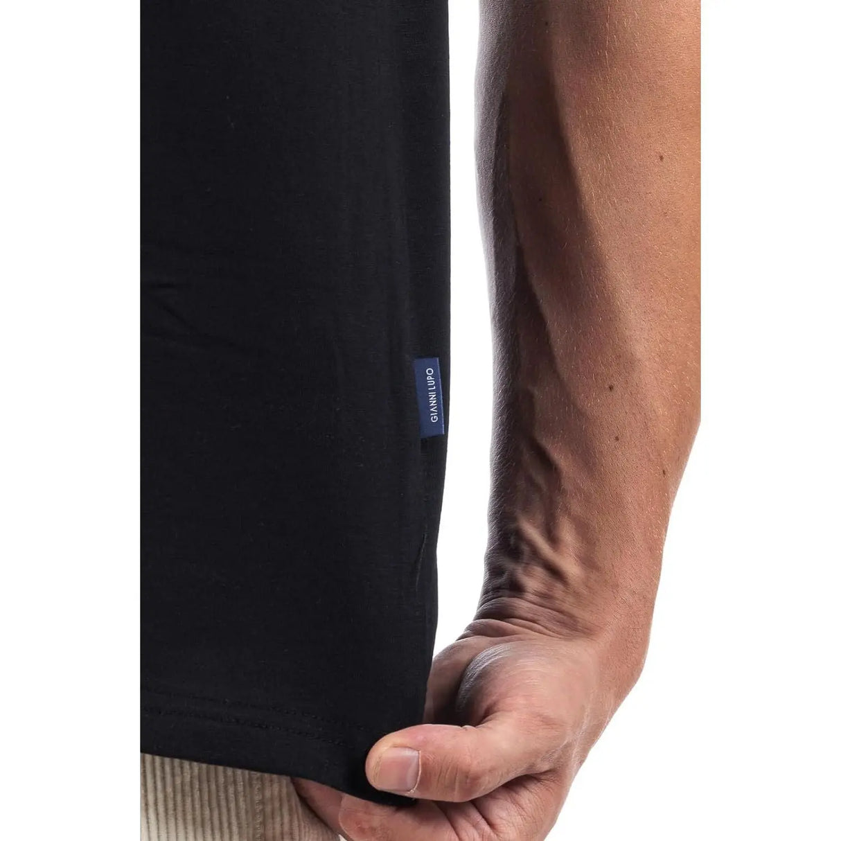 T-shirt GIANNI LUPO Uomo GIROCOLLO Nero