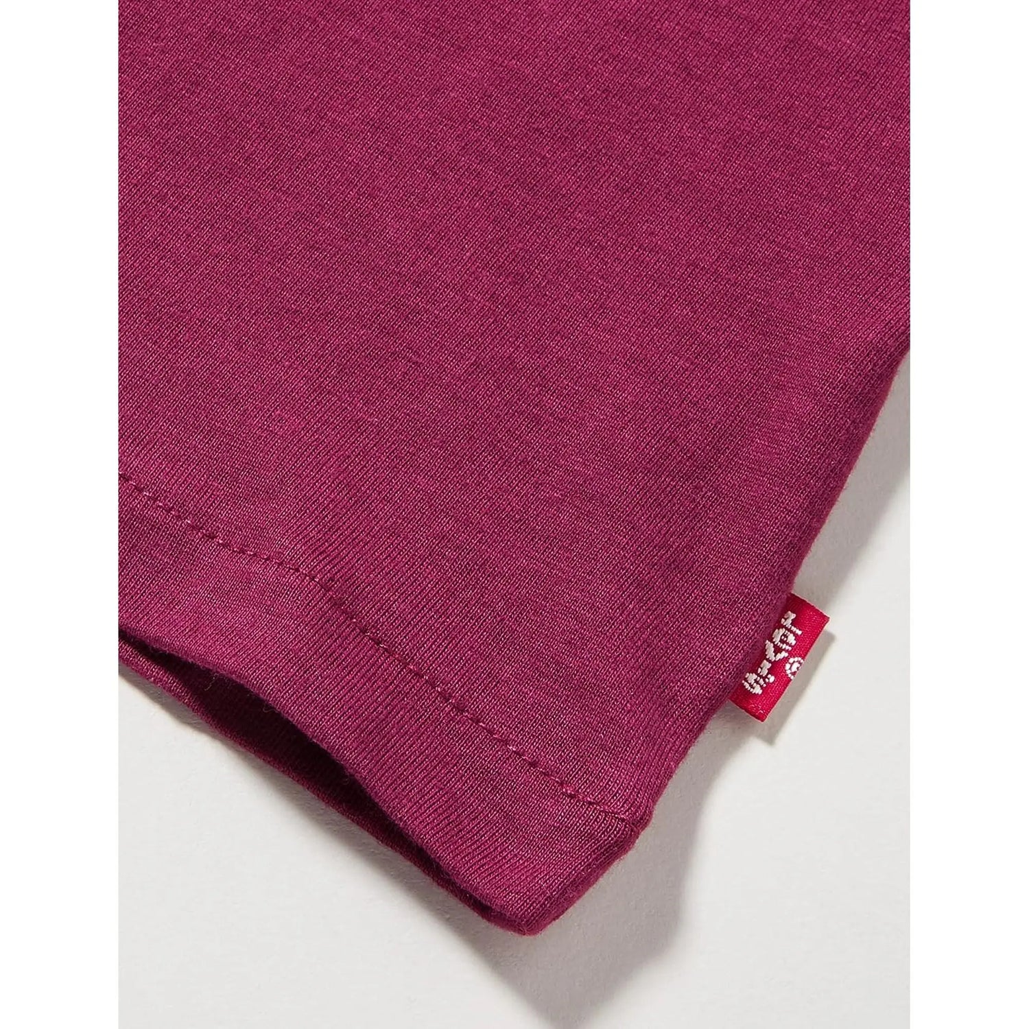 T-shirt LEVIS Bambina MEET AND GREET GLITTER BAT Bordeaux