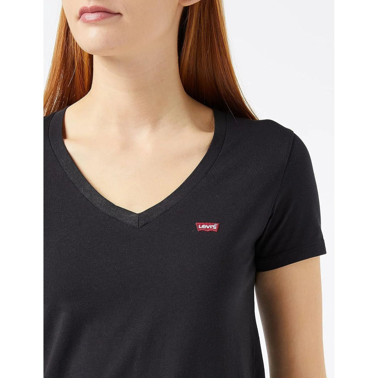 T-shirt LEVIS Donna PERFECT VNECK Nero