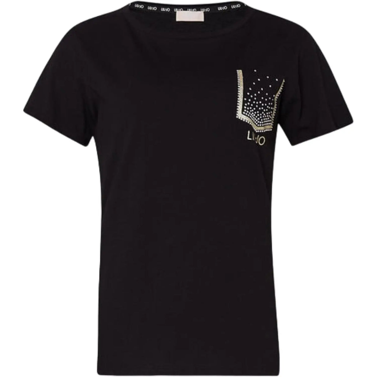 T-shirt LIU JO Donna M/C Nero