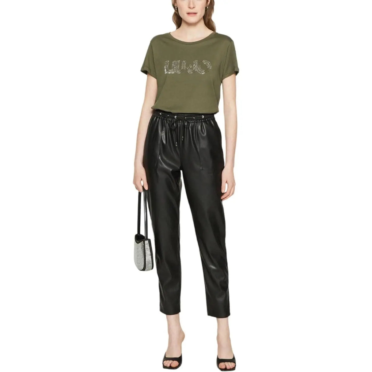 T-shirt LIU JO Donna M/C Verde LIU JO Angolo dello Sport