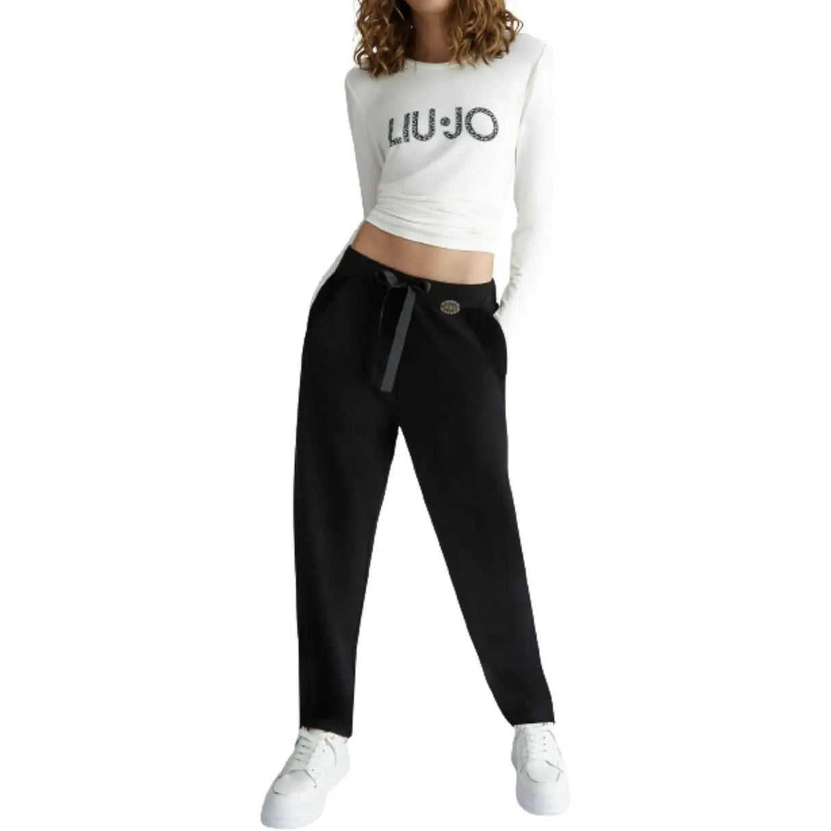 T-shirt LIU JO Donna ML Bianco LIU JO Angolo dello Sport