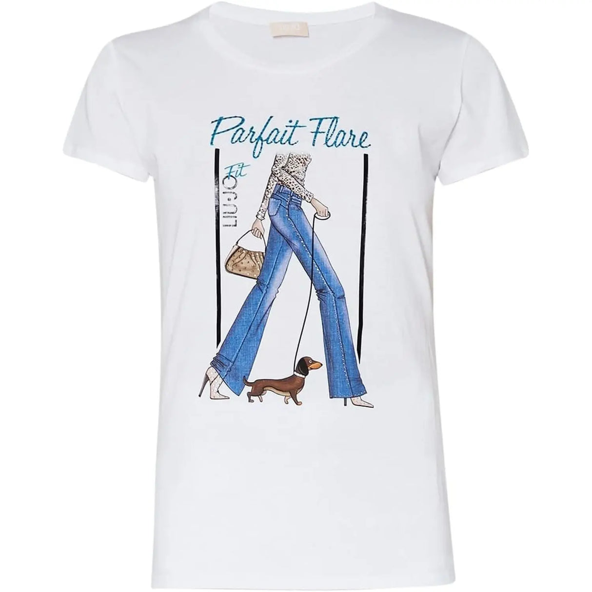 T-shirt LIU JO Donna moda mc Bianco