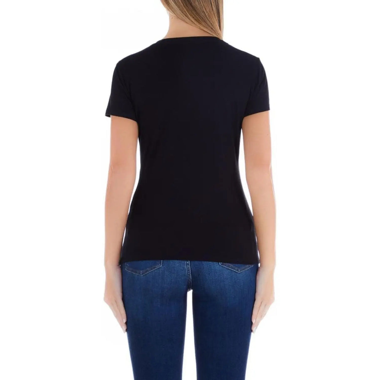 T-shirt LIU JO Donna moda mc Nero