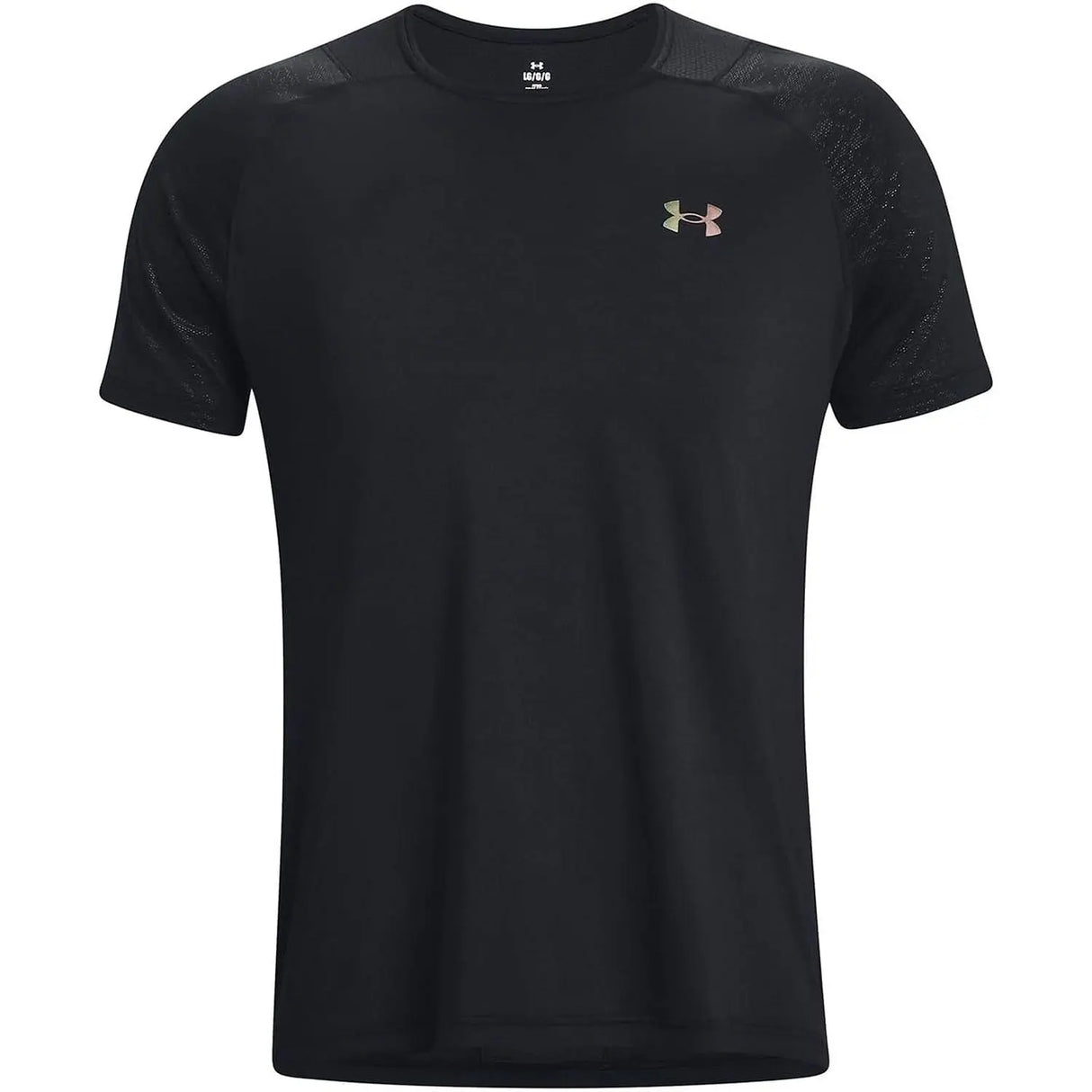 T-shirt Sportiva UNDER ARMOUR Uomo RUSH EMBOSS Nero