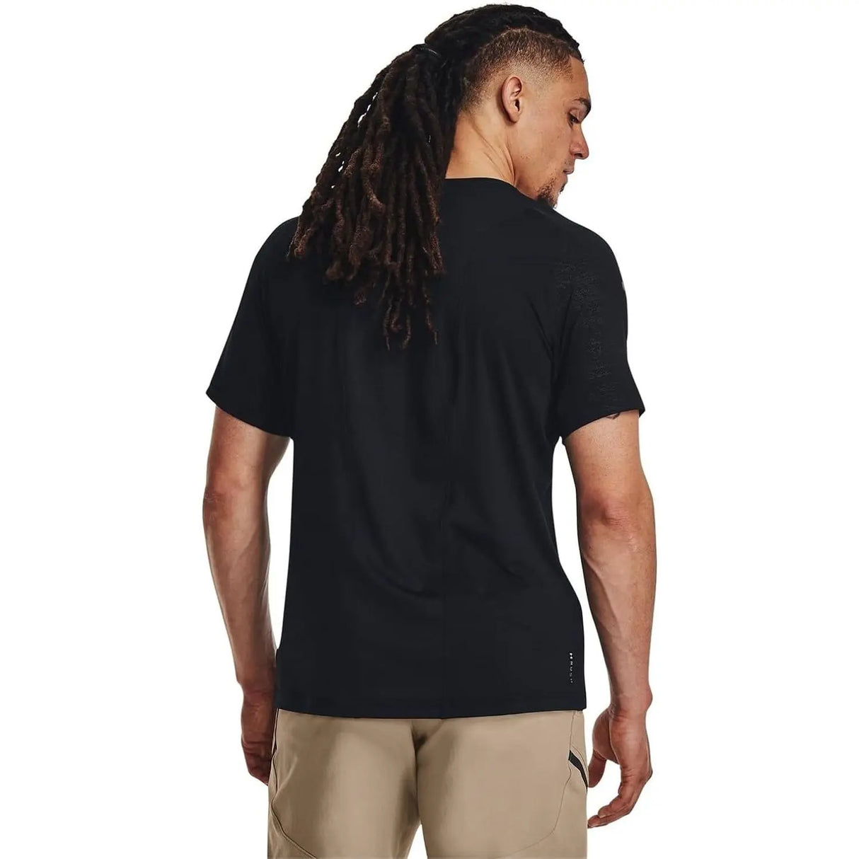 T-shirt Sportiva UNDER ARMOUR Uomo RUSH EMBOSS Nero