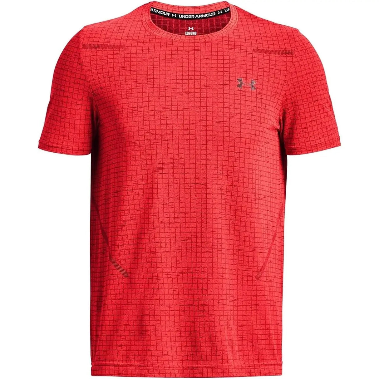 T-shirt Sportiva UNDER ARMOUR Uomo SEAMLESS GRID Rosso