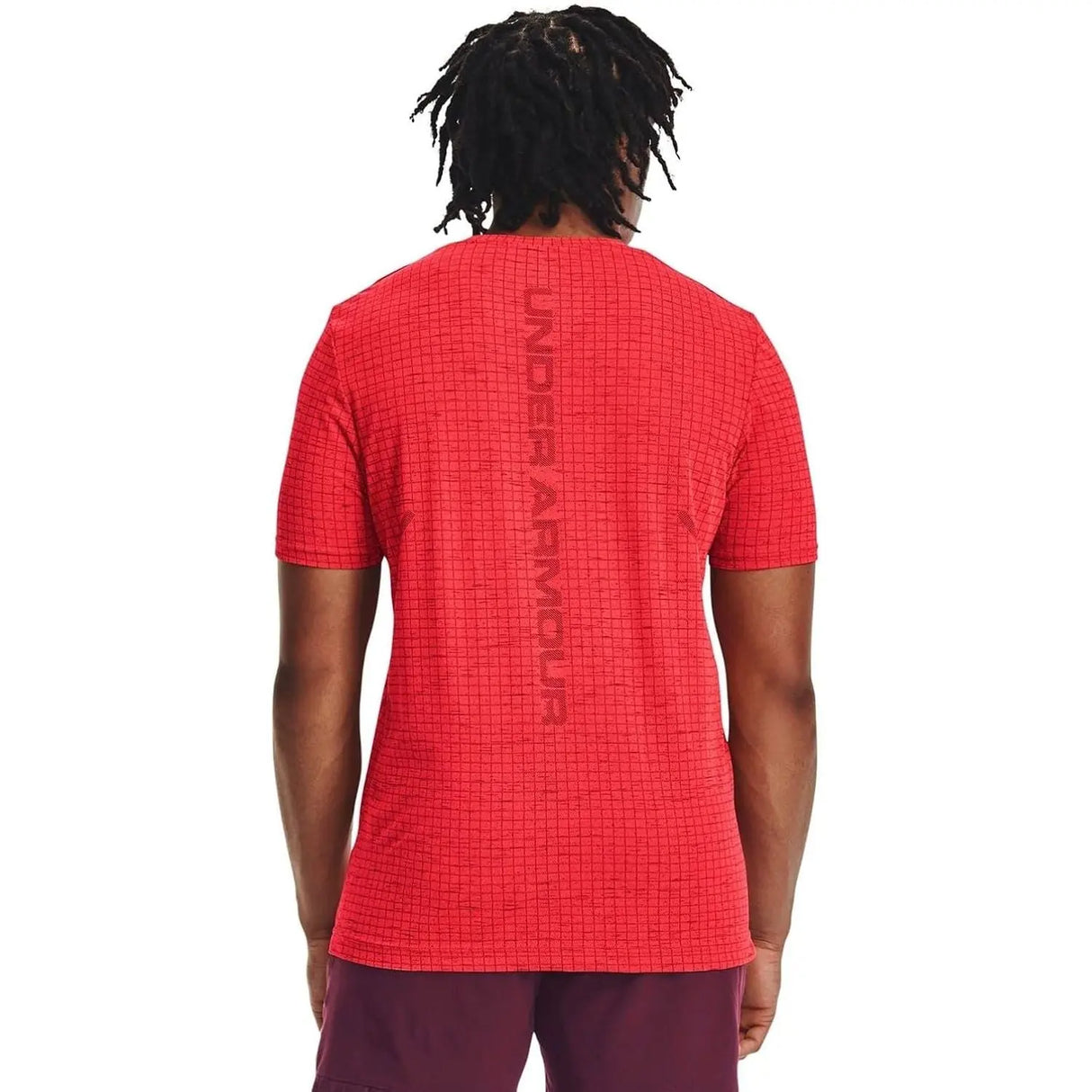 T-shirt Sportiva UNDER ARMOUR Uomo SEAMLESS GRID Rosso