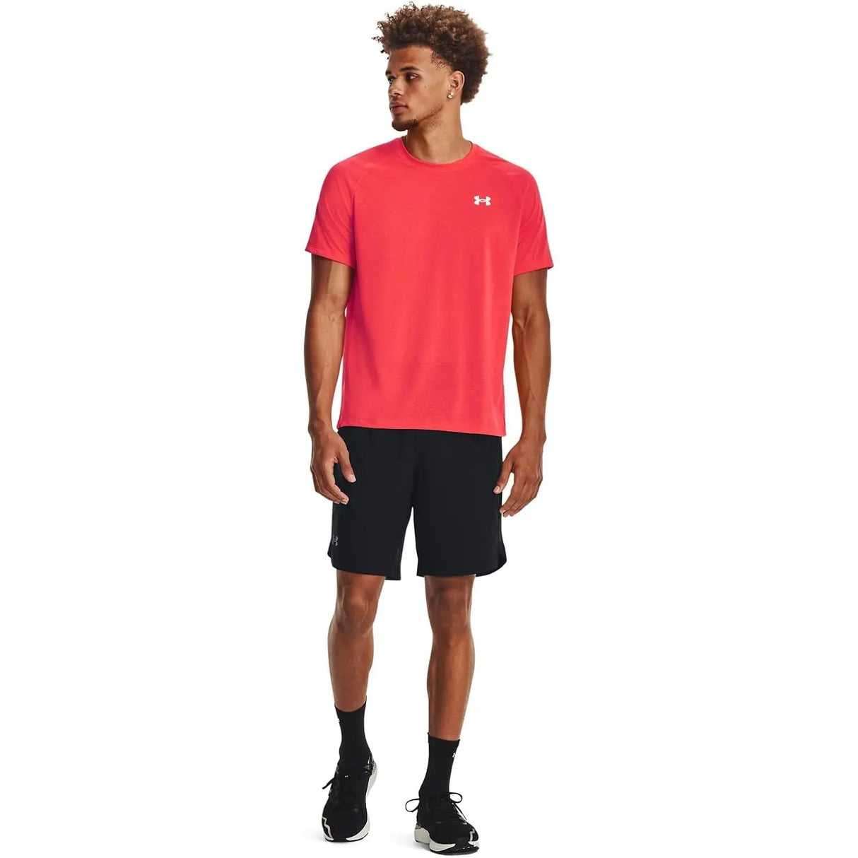 T-shirt Sportiva UNDER ARMOUR Uomo STREAKER Rosso