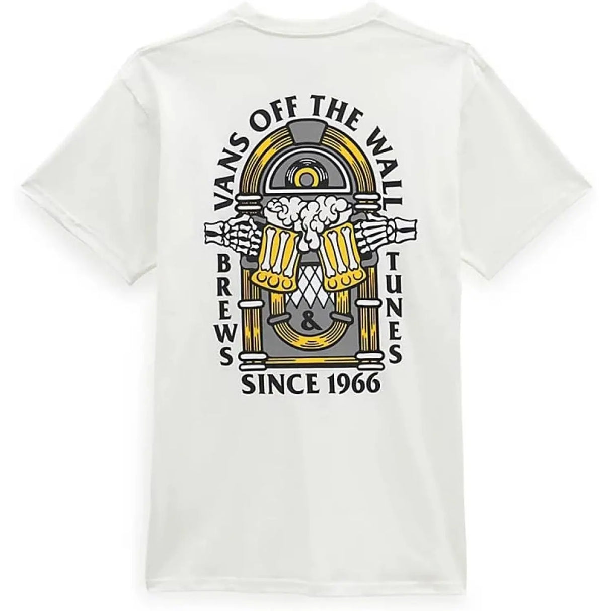 T-shirt VANS Uomo brew bros tunes Bianco