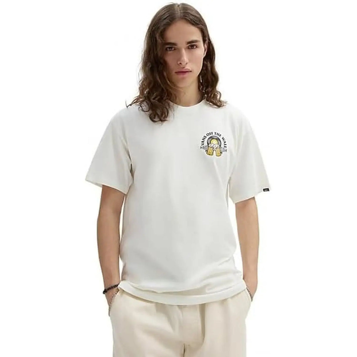 T-shirt VANS Uomo brew bros tunes Bianco