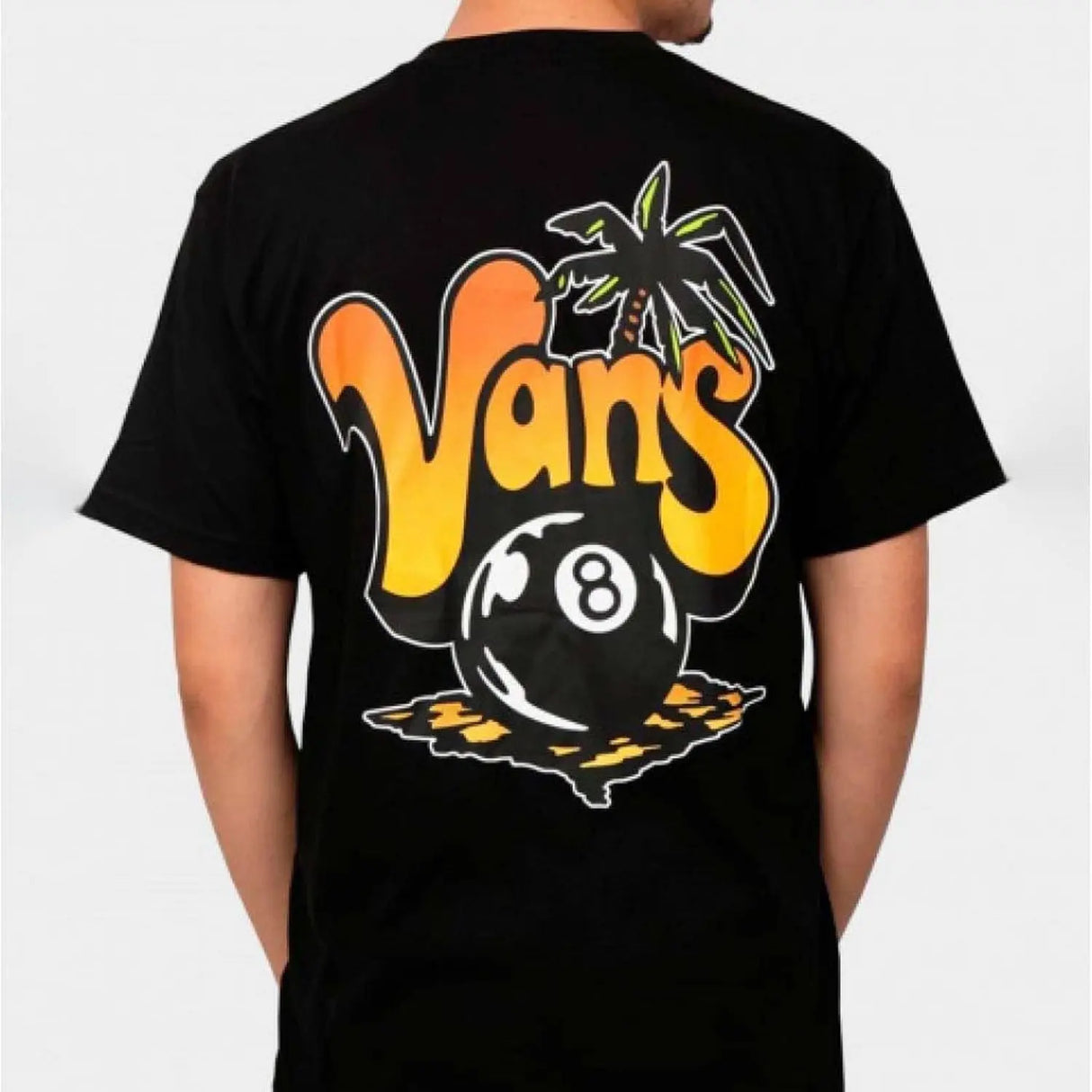 T-shirt VANS Uomo paradise Nero