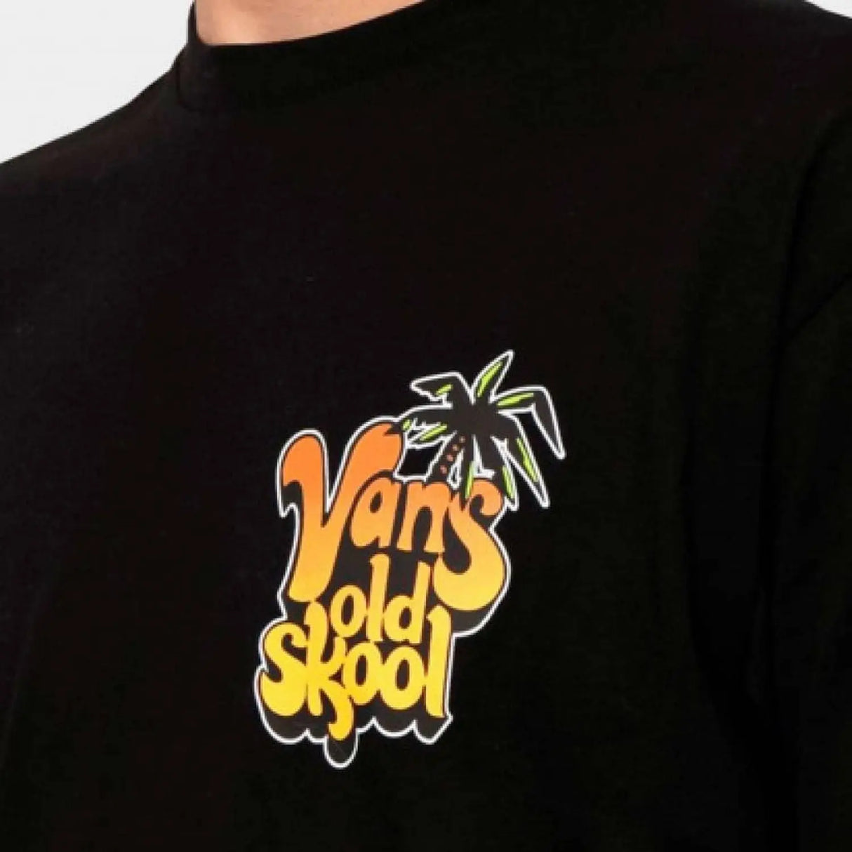 T-shirt VANS Uomo paradise Nero