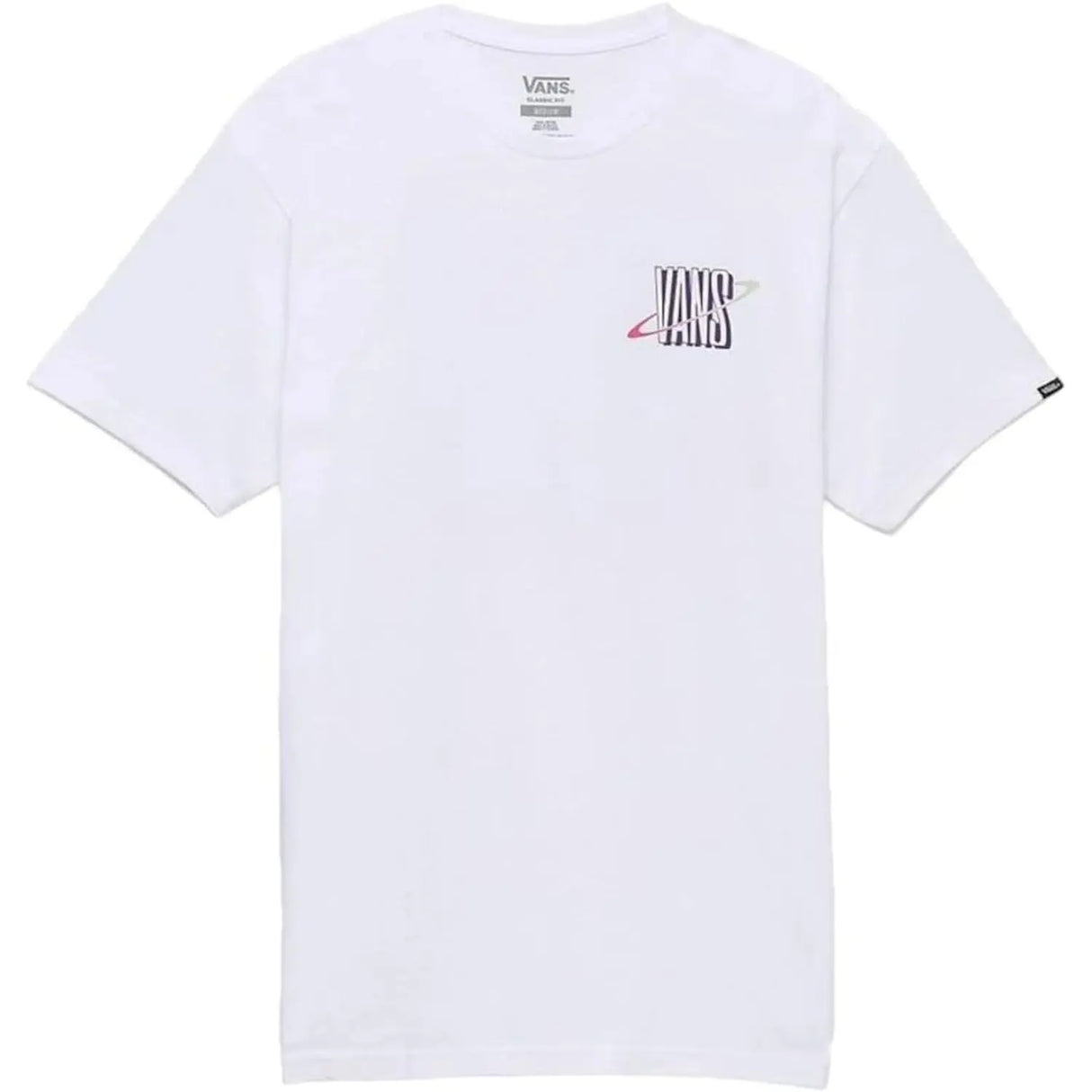 T-shirt VANS Uomo ringed logo Bianco