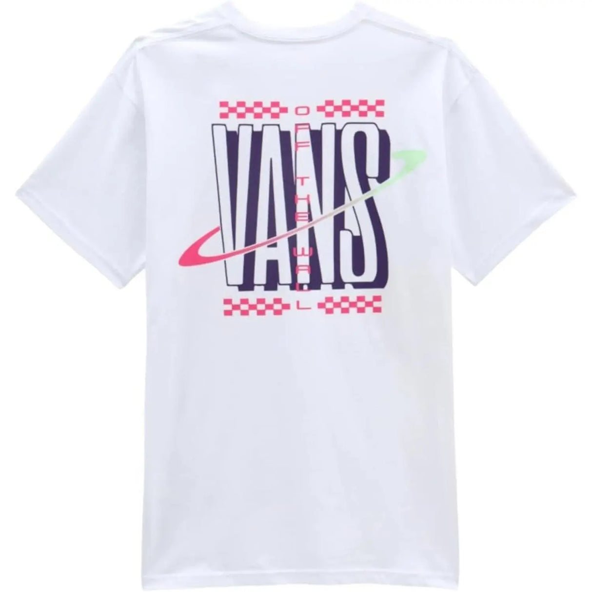 T-shirt VANS Uomo ringed logo Bianco